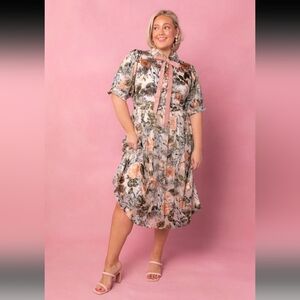 Floral Print Women's Dress